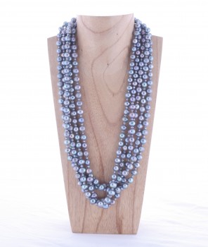 The Real Pearl Company - Five strand with magnetic clasp