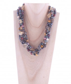 The Real Pearl Company - Pearls with quartz and amber